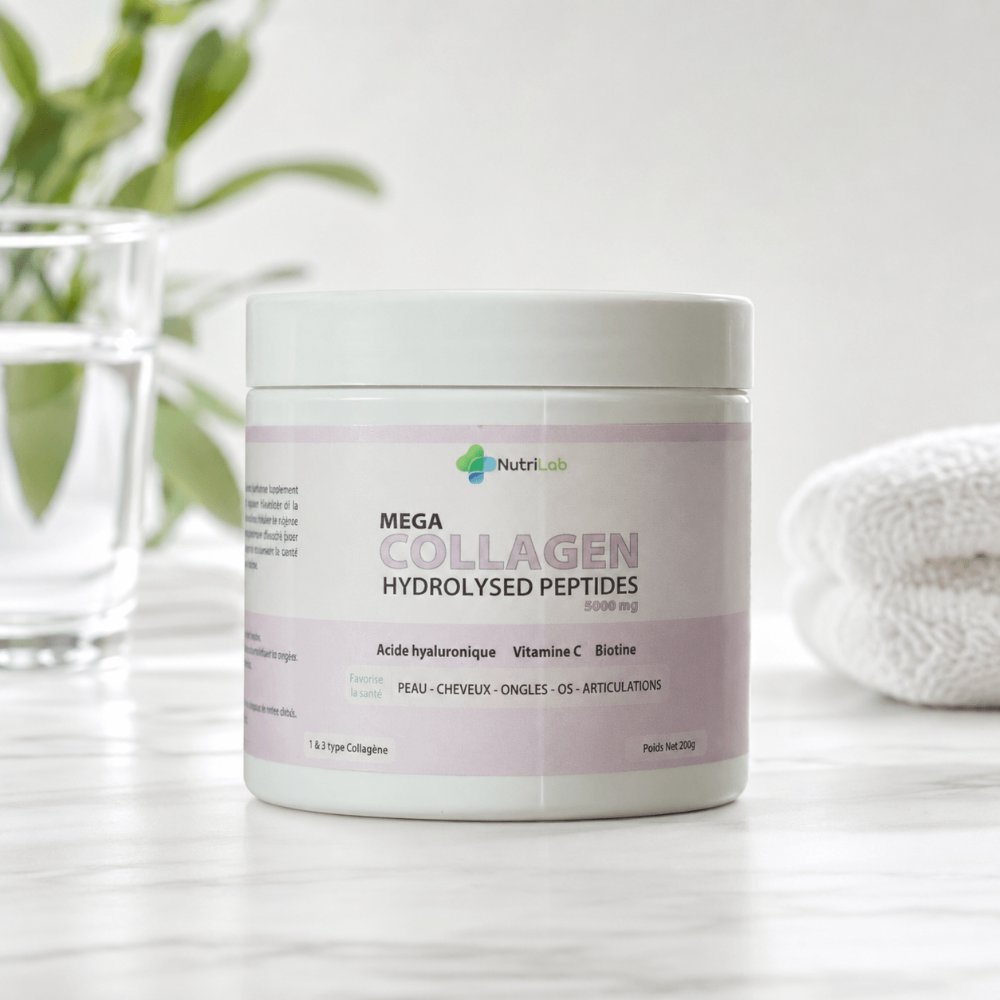 Mega Collagen Hydrolysed Peptides 5000 mg – Peau, Cheveux & Ongles