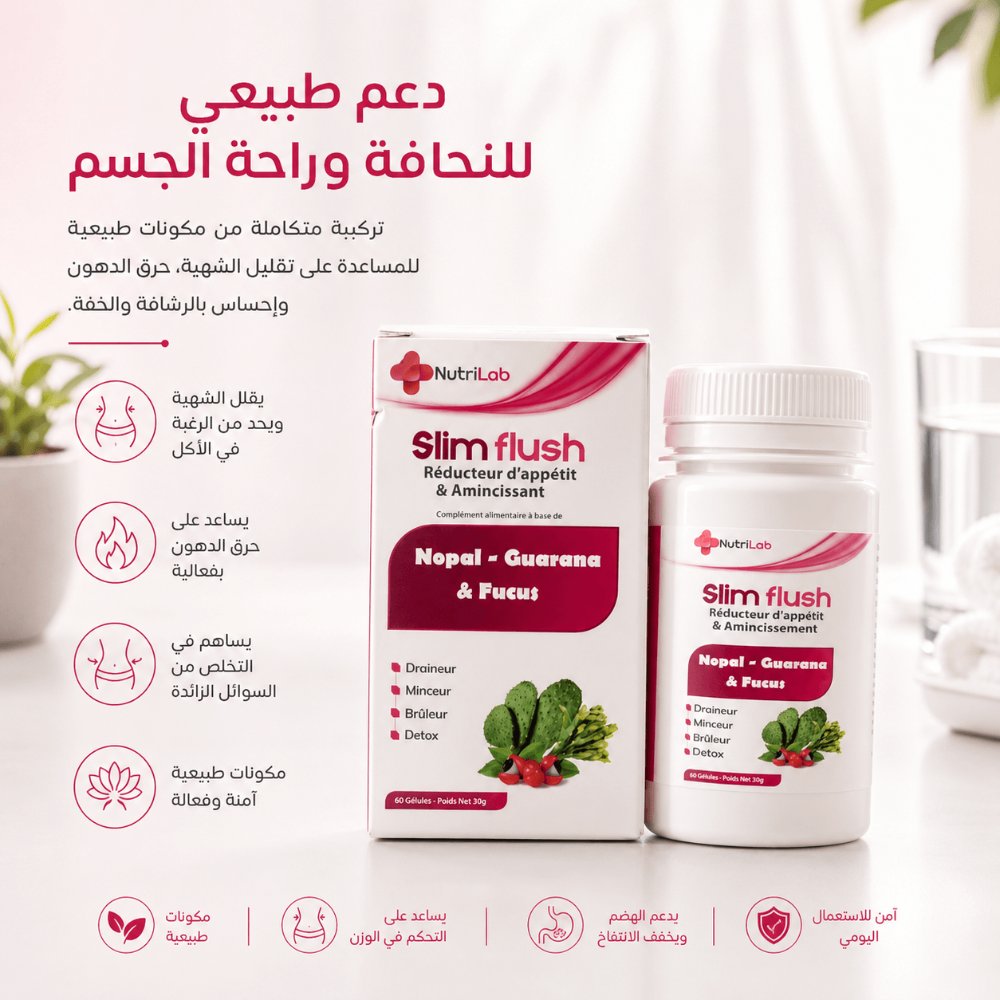 Slim Flush – Complément Minceur & Contrôle de l’Appétit