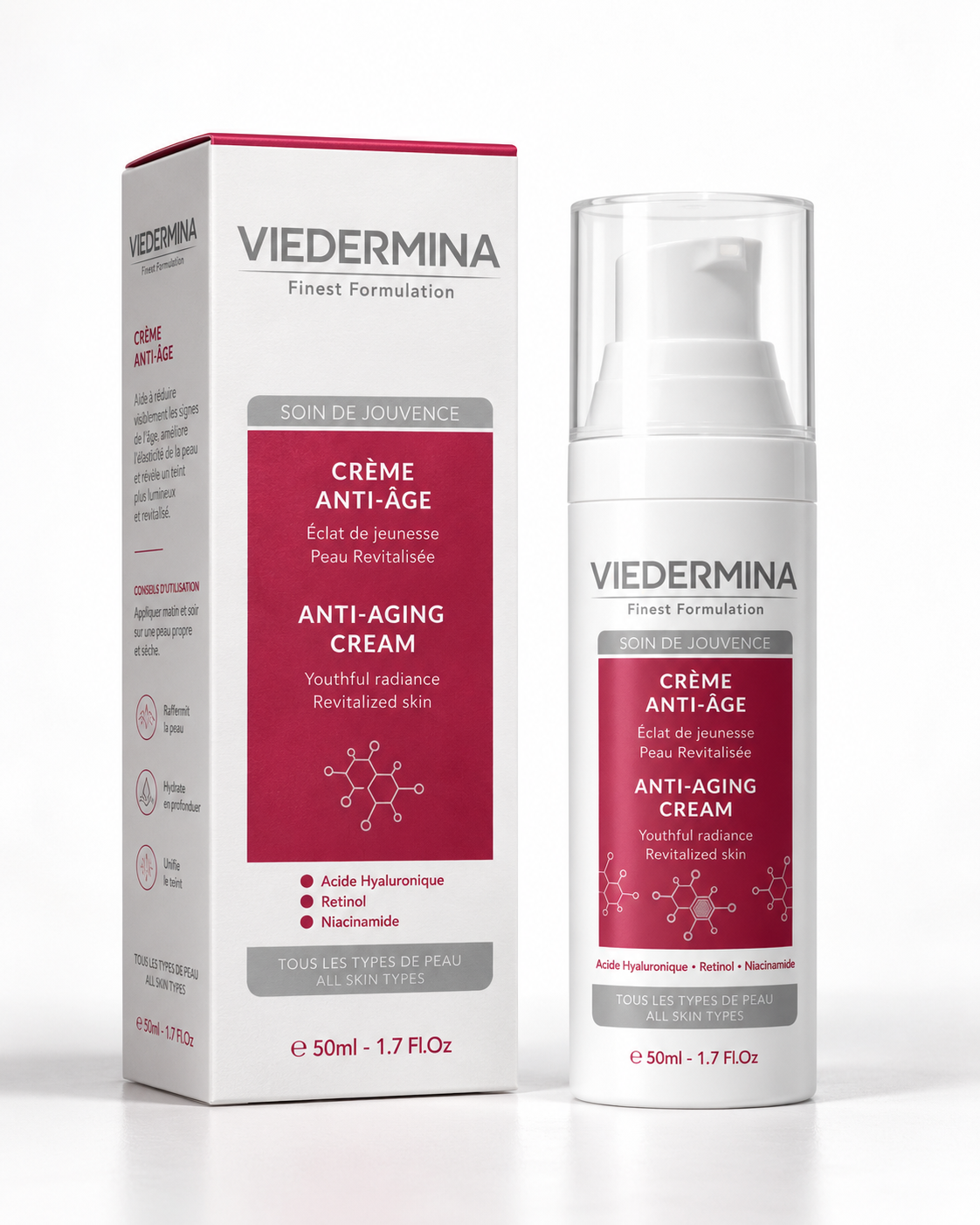 Crème Anti-Âge Soin de Jouvence – 50 ml